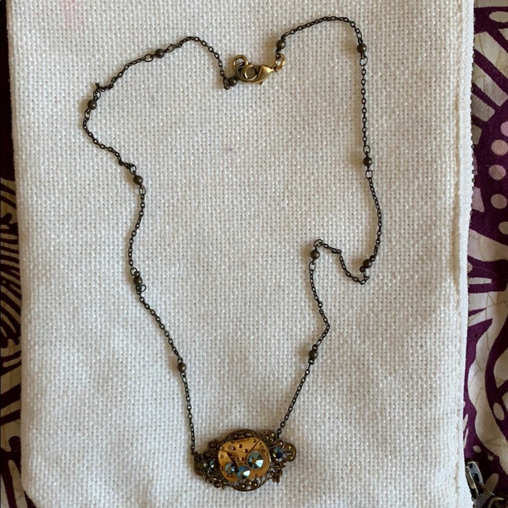 Steampunk style necklace